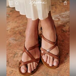 Sezane Adeline Low Sandals